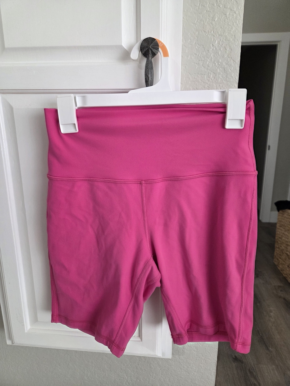 lululemon athletica Hot Pink High-Rise Bike Shorts